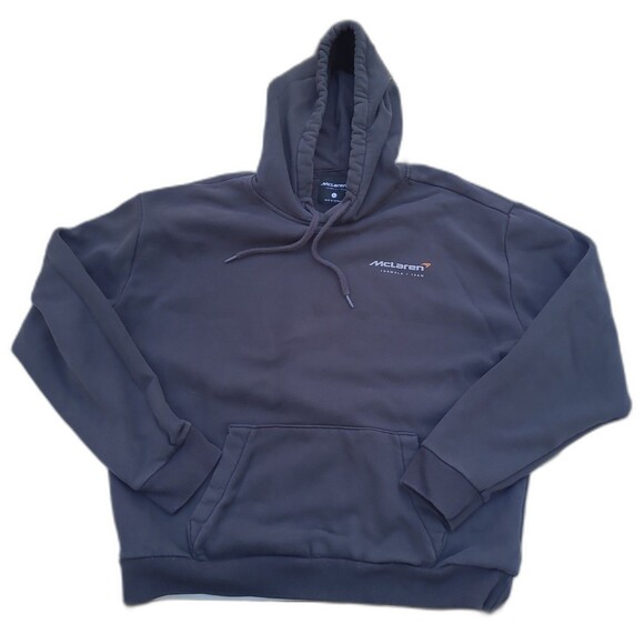 Hollister McLaren Formula 1 Team Gray Graphic Hoodie MCL60 - Picture 2 of 12